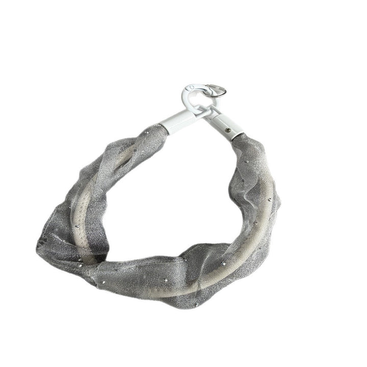 Decorative Chiffon Charm Keychain Kalsten