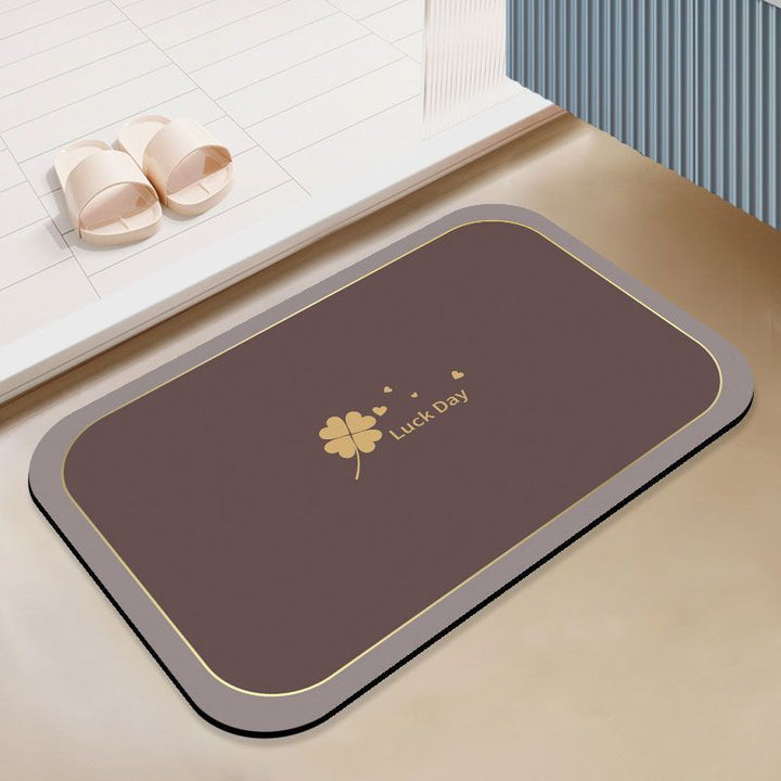 Luck-Inspired Decorative Bath Mat