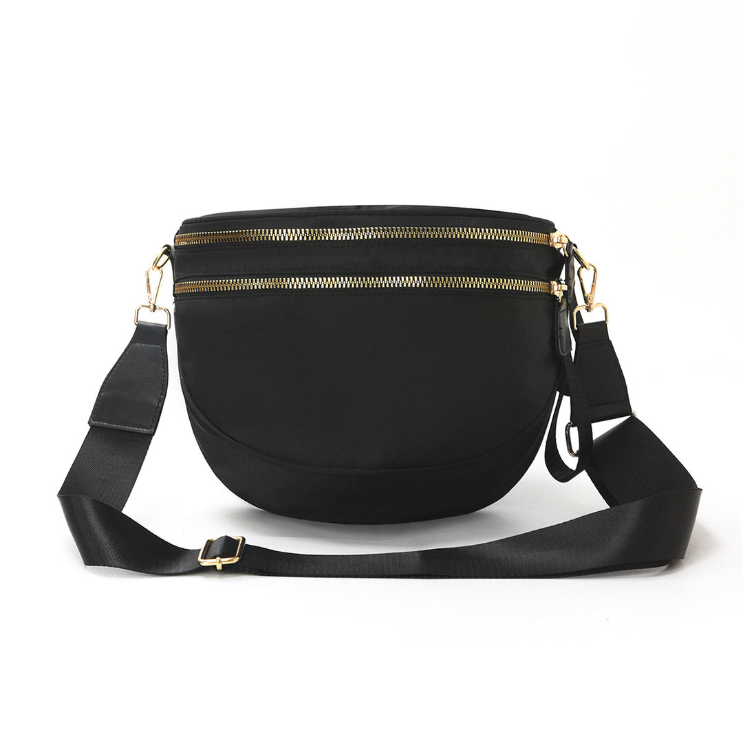 Shoulder bag with stylish check pattern and spacious compartment system Kalsten