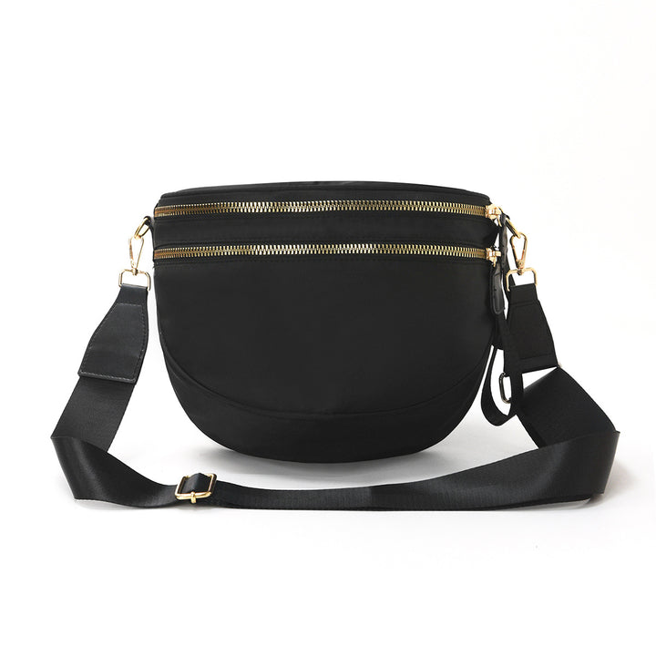 Shoulder bag with stylish check pattern and spacious compartment system Kalsten