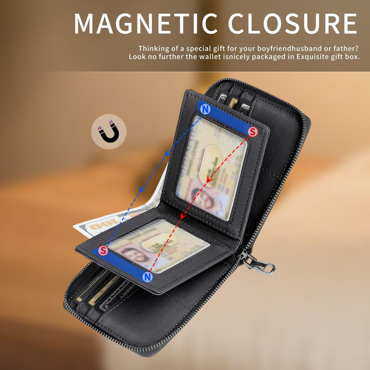 RFID-Blocking Multi-Functional Carbon Fiber Wallet Kalsten