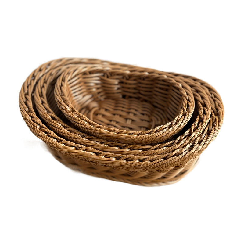 Decorative Woven Serving Basket Kalsten