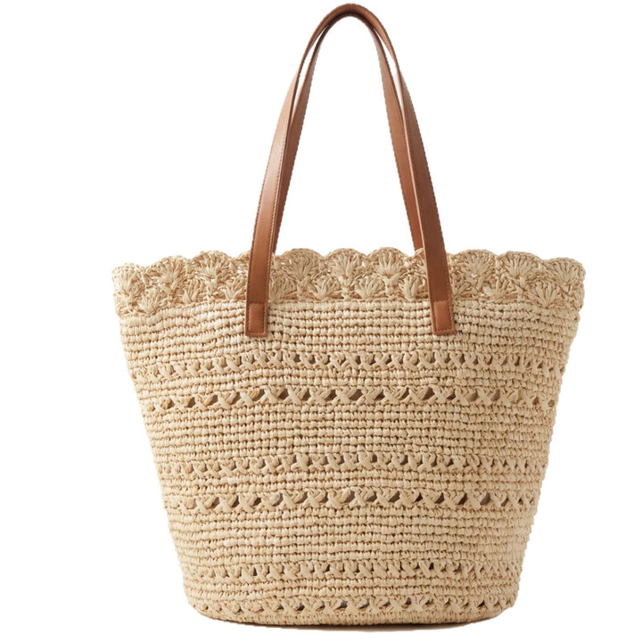 Handcrafted shoulder bag with unique mesh structure Kalsten