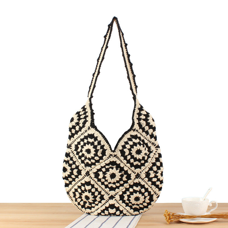 Handbag in modern crochet pattern Kalsten
