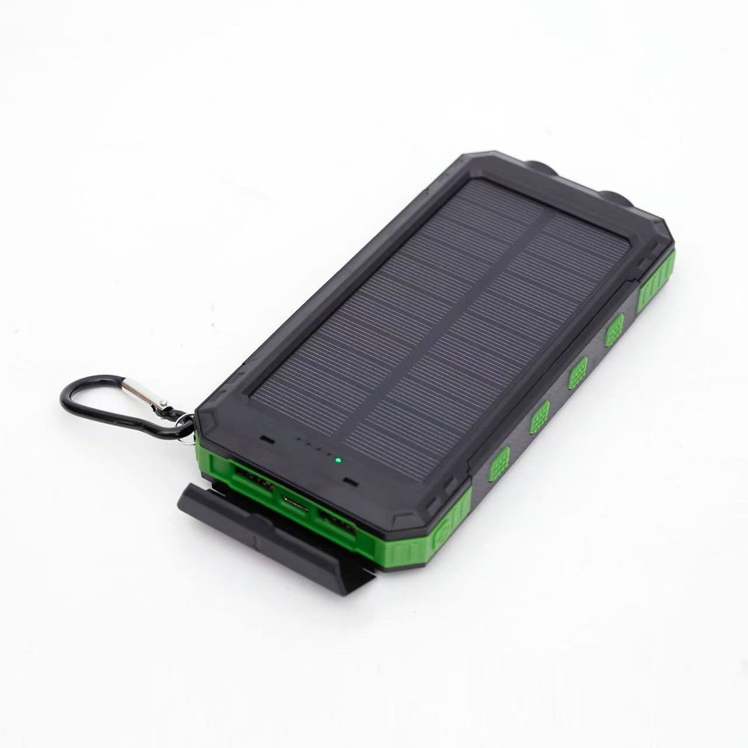 High-performance solar power bank with waterproof housing and multiple charging ports Kalsten