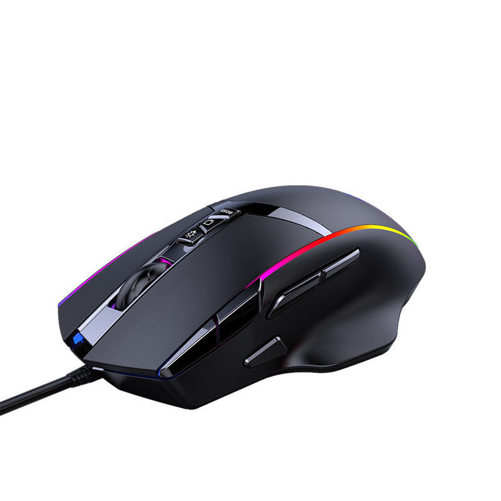 High-Precision Gaming Mouse with Customizable RGB Lighting Effects Kalsten
