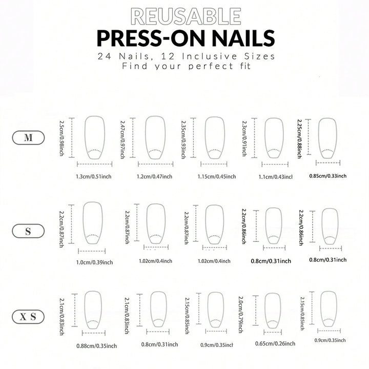 Halloween-Themed Press-On Nail Tips Kalsten