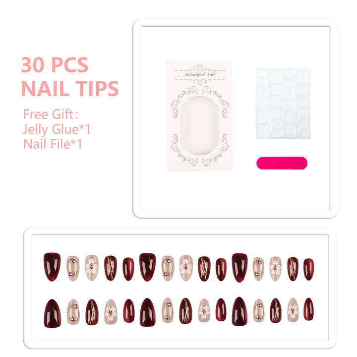 Premium Decorative Press-On Nail Tips