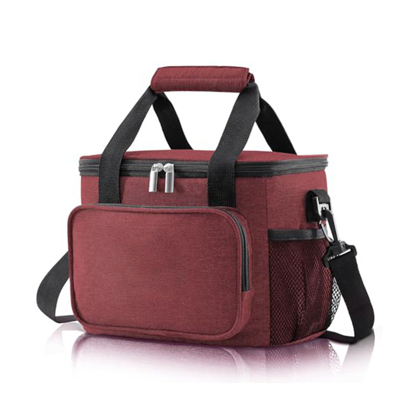 Insulated cooler bag with practical front pocket Kalsten