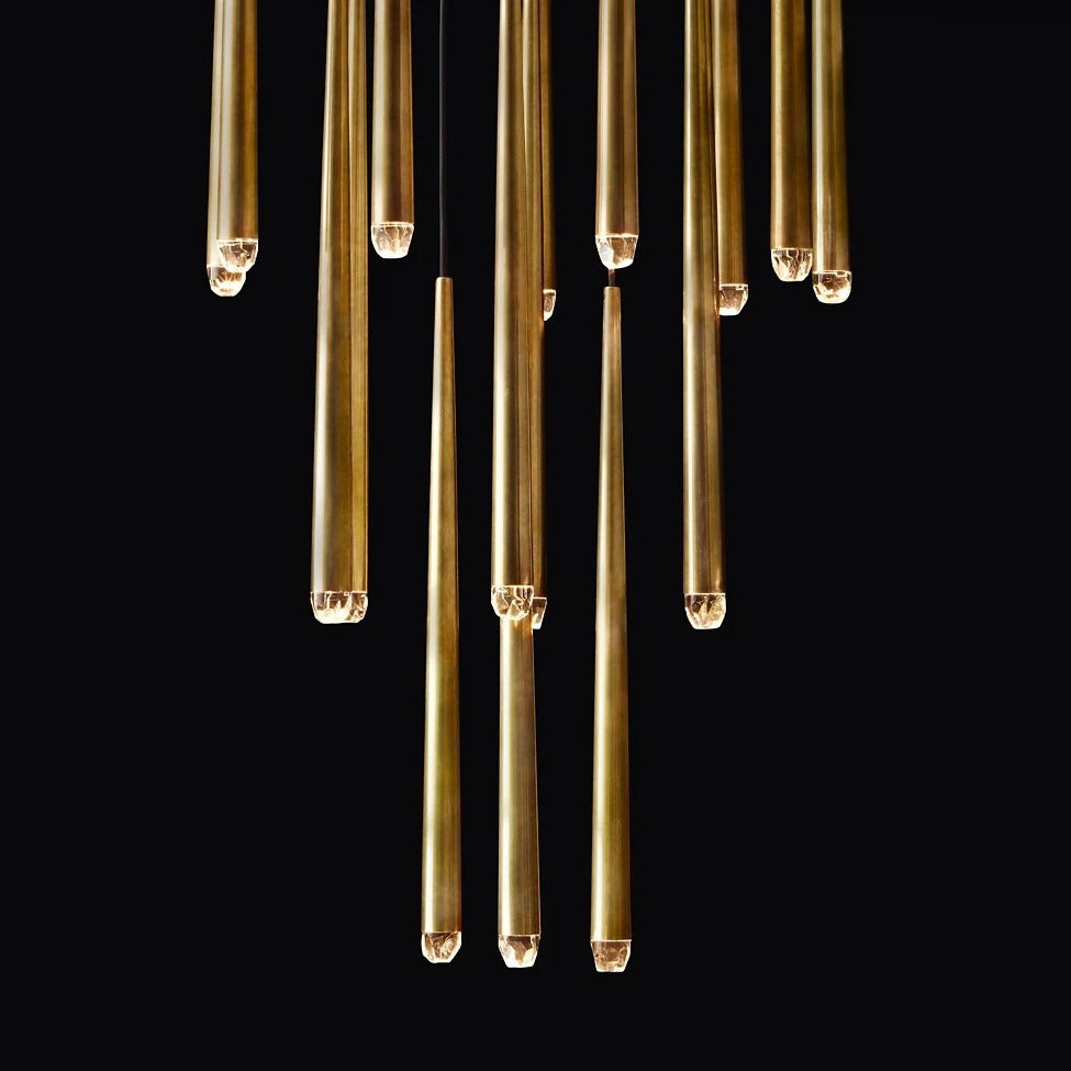 Suspended Tube Pendant Light