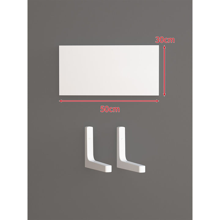 Long Narrow Floating Wall Shelf Kit with Concealed Heavy-Duty Brackets