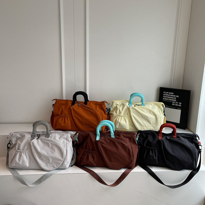 Multi-Compartment Travel Duffel Bag