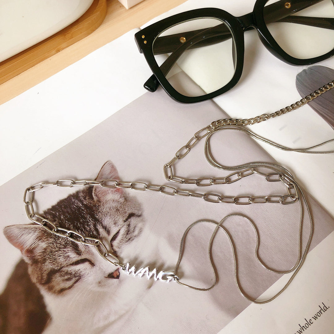 Adjustable Gold-Plated Eyewear Chain Kalsten