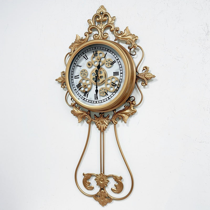 Vintage Gear Mechanism Wall Clock Kalsten