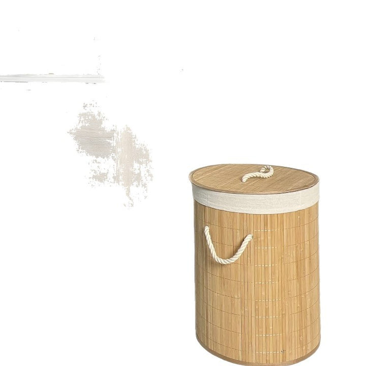Storage basket with natural bamboo design Kalsten
