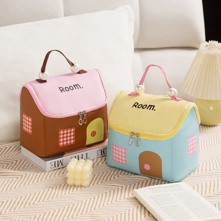 Cute House-Shaped Storage Bag Kalsten