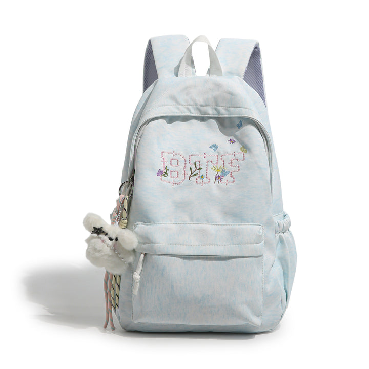 Embroidered Floral Casual Backpack Kalsten