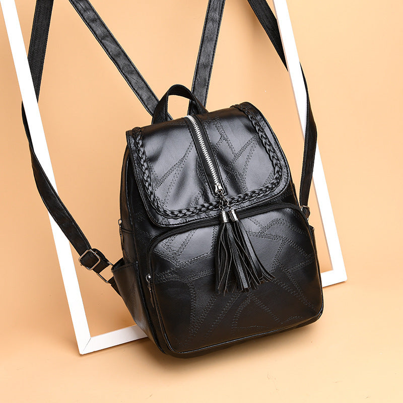 Stylish Textured Backpack Kalsten