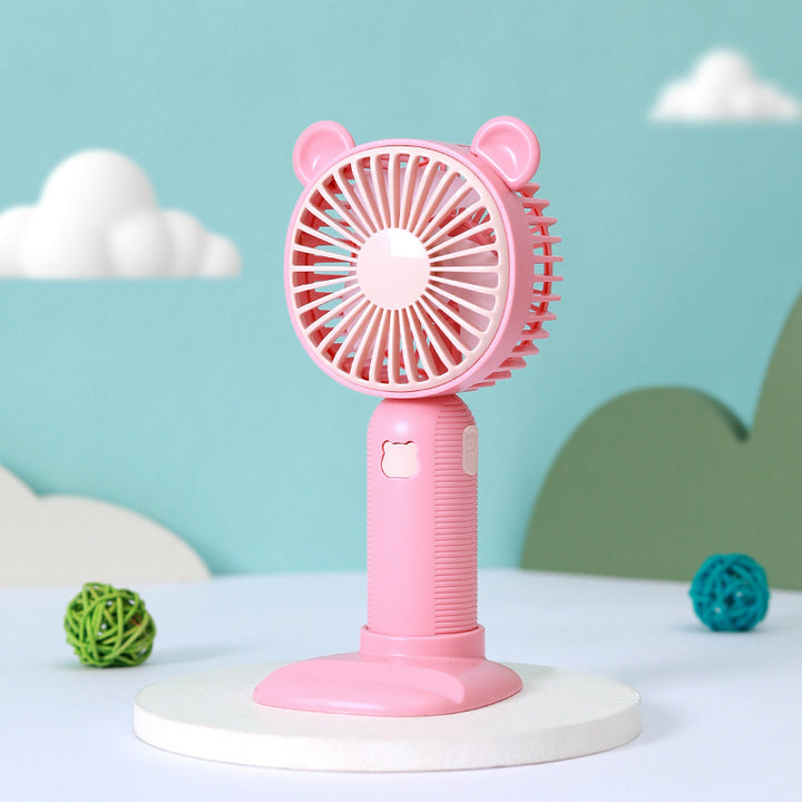 Women Portable Table Fan with Animal Ears Kalsten