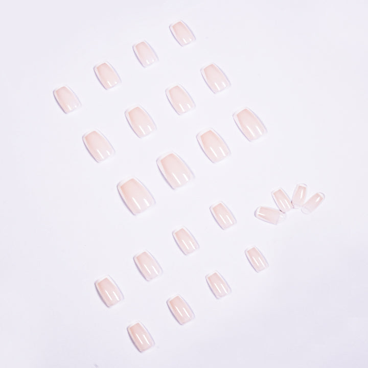 Elegant Nail Extensions with French Tip Kalsten