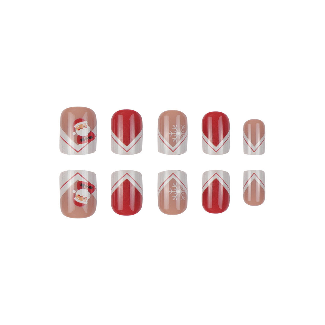 Holiday-Themed Press-On Nails Kalsten