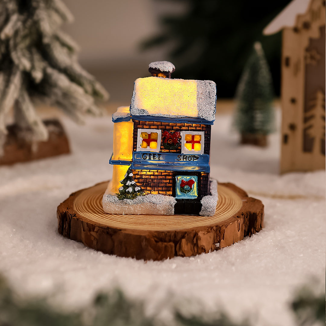 Nostalgic Christmas Village House Decoration Kalsten