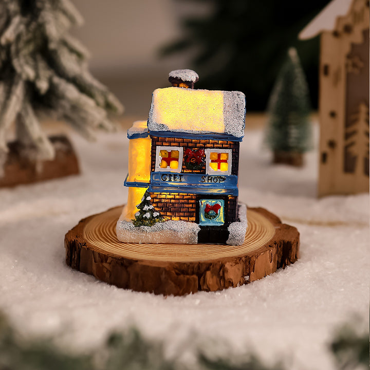 Nostalgic Christmas Village House Decoration Kalsten
