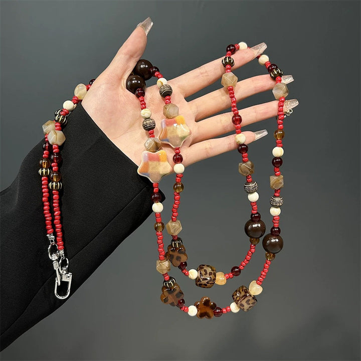 Artistic Beaded Charm Necklace Kalsten 1790134835