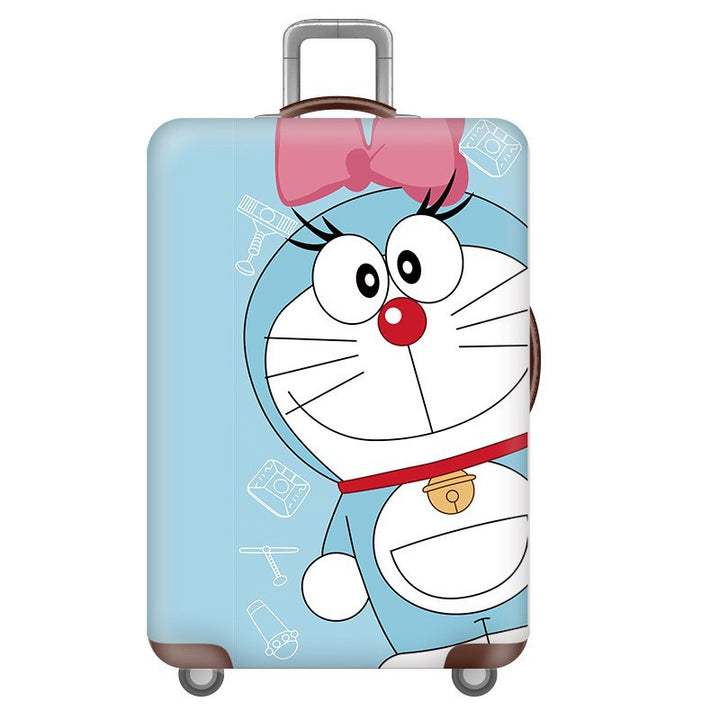 Unisex Hard Shell Suitcase with Fun Cartoon Design Kalsten