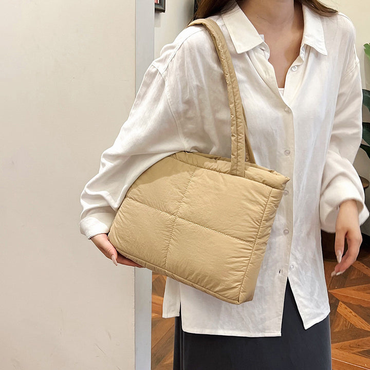 Stylish Quilted Tote Bag Kalsten