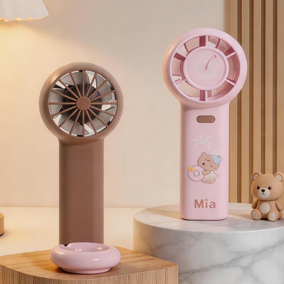 Portable Mini Fan with Creative Animal Designs Kalsten