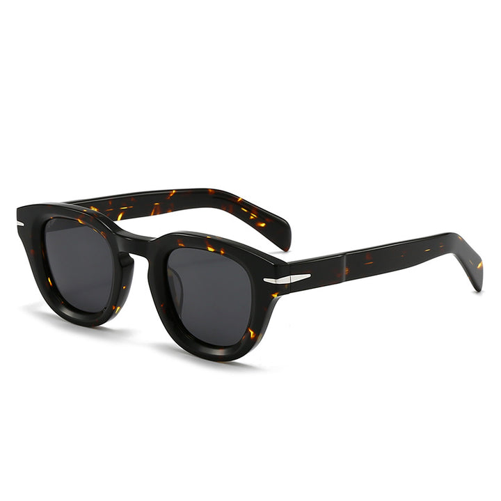 Women's sunglasses with modern, multifaceted design and polarized lenses Kalsten