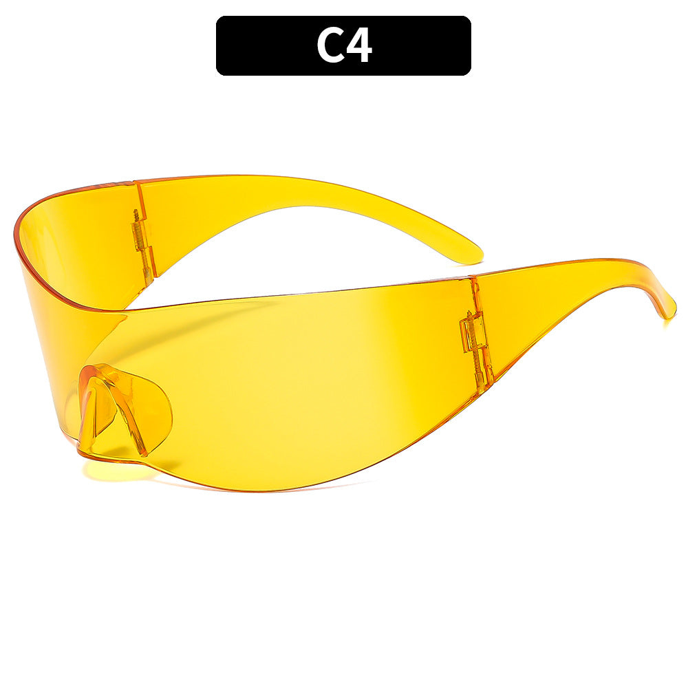 Futuristic Visor Sunglasses