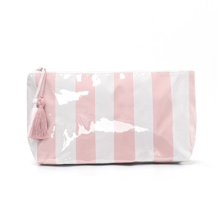 Cosmetic pouch with colorful check pattern Kalsten