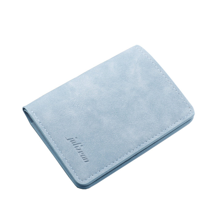 Sleek Minimalist Leather Card Holder