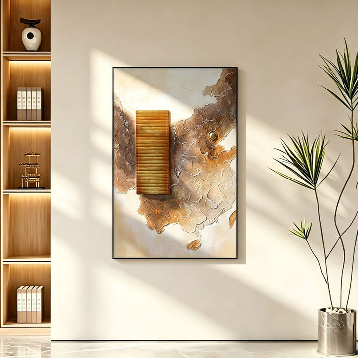 Abstract Mixed Media Wall Art