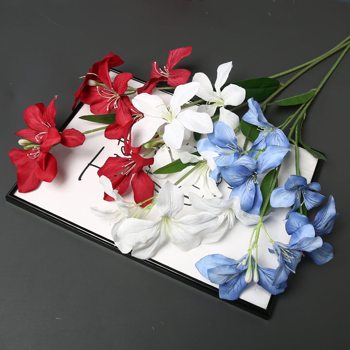 Faux Floral Bouquet for Tabletop Home Display