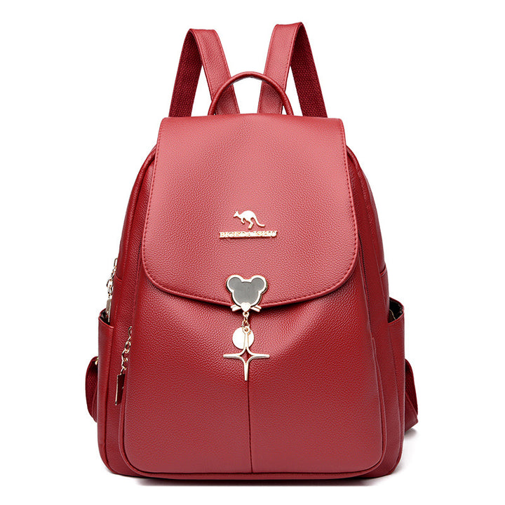 Chic Leather Backpack