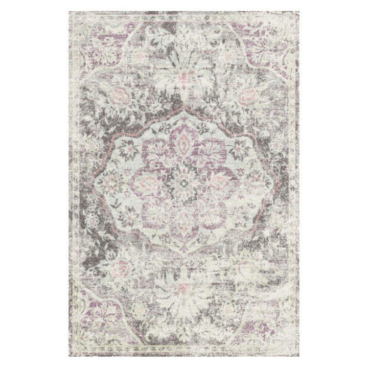 Vintage Floral Patterned Area Rug