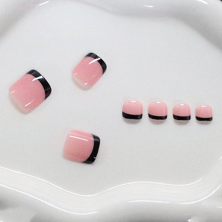 French Tip Nail Art Set Kalsten