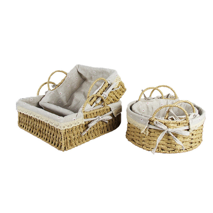 Handcrafted Woven Storage Basket Kalsten