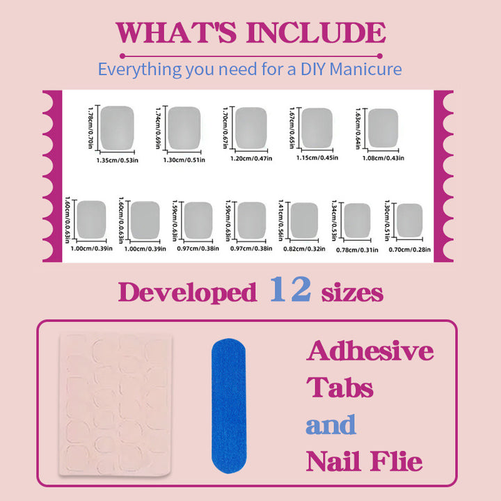 Acrylic nail set with elegant flower and French tip designs Kalsten