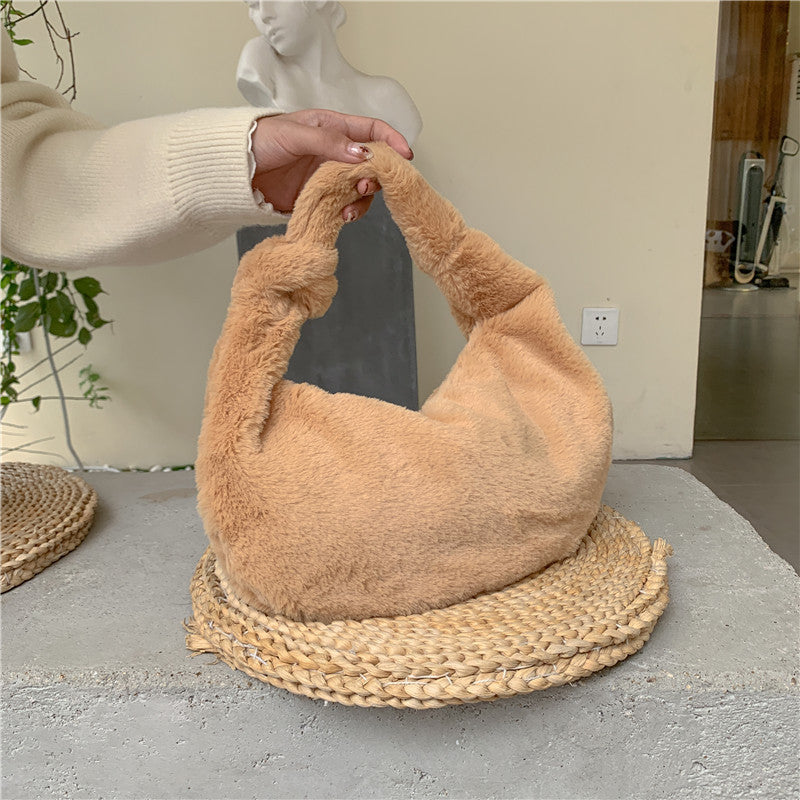 Soft Plush Everyday Handbag