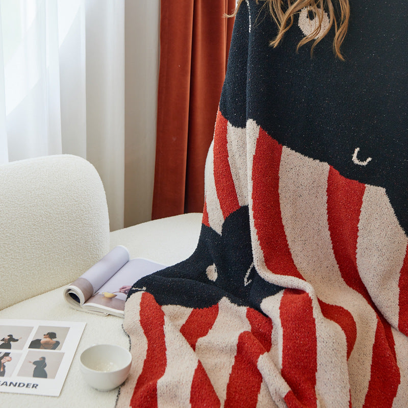 Creative Animal Pattern Throw Blanket