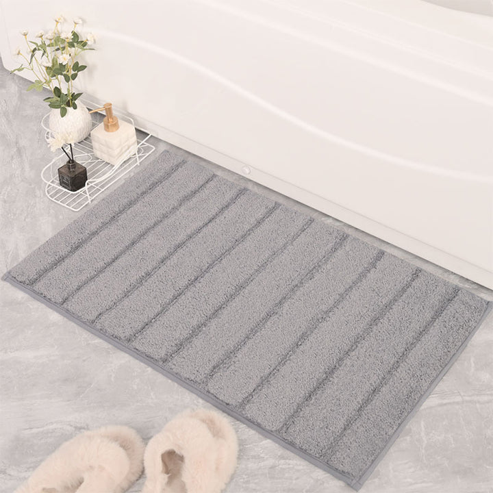 Plush Texture Bath Mat Kalsten