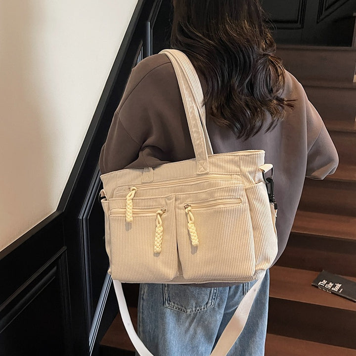 Stylish Multi-Pocket Tote Bag Kalsten