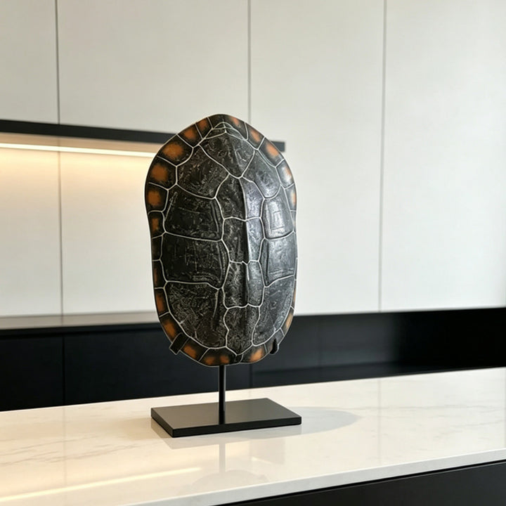 Decorative Turtle Shell Sculpture