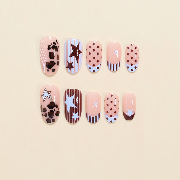 Artistic Patterned Nail Art Set Kalsten