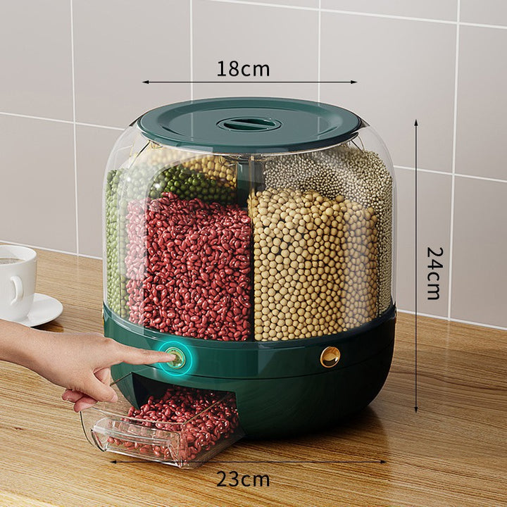 Smart Multi-Compartment Grain Storage Container Kalsten