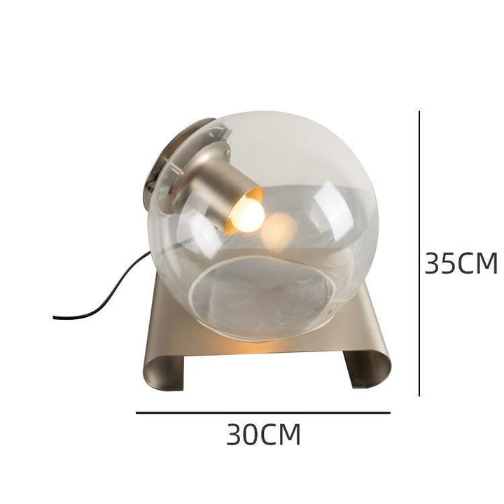 Modern Glass Sphere Table Lamp